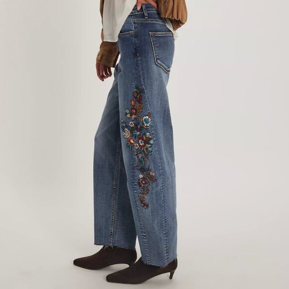 DRIFTWOOD Women's Parker Embroidered Jeans Size 25 - Picture 2 of 11